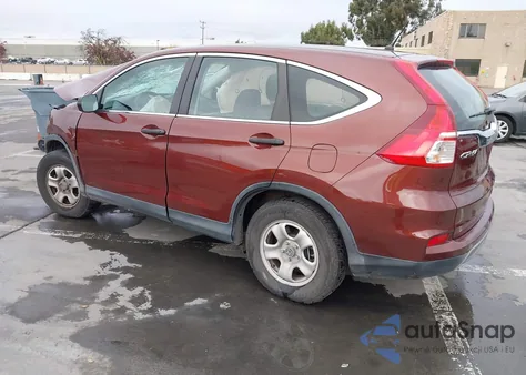 2015 Honda Cr-V Lx from USA, damaged, VIN 3CZRM3H30FG713328